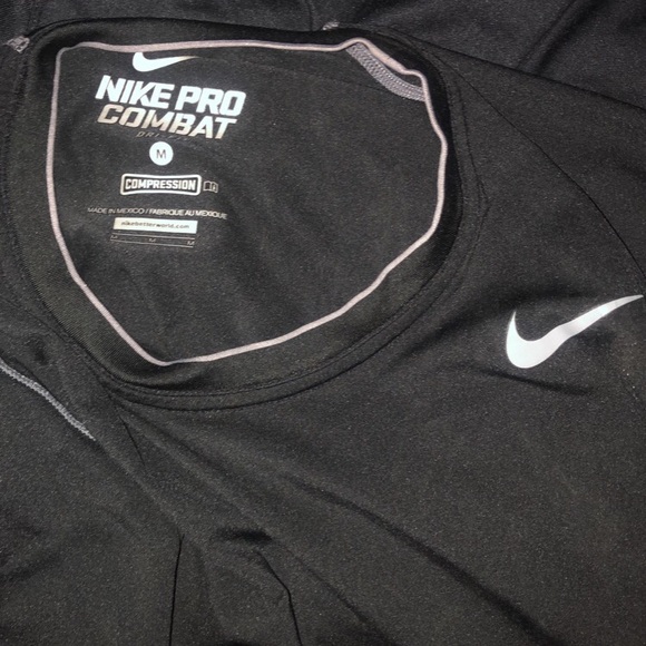 Nike mens pro combat compression shirts medium - Picture 3 of 3